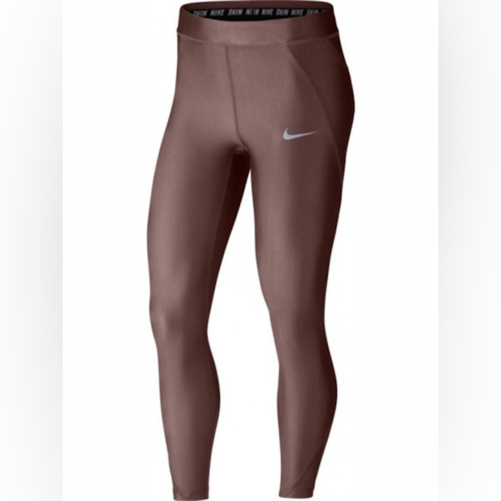 NIKE Power Speed Leggings 7/8 Rose Gold